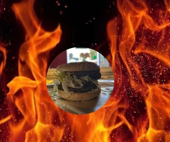 Doppelcheese-Doppelhamburger Menü